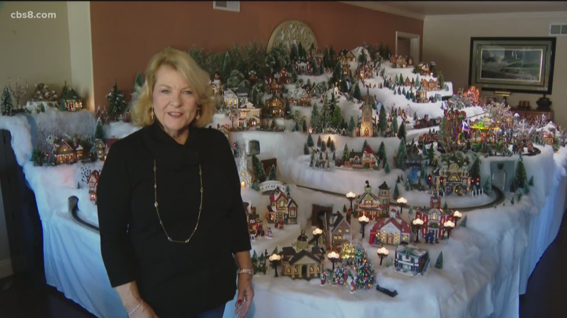 News 8 takes you to San Carlos for a holiday tradition that is 35 years in the making. Gail Carson has been crafting and growing her Christmas village for decades.