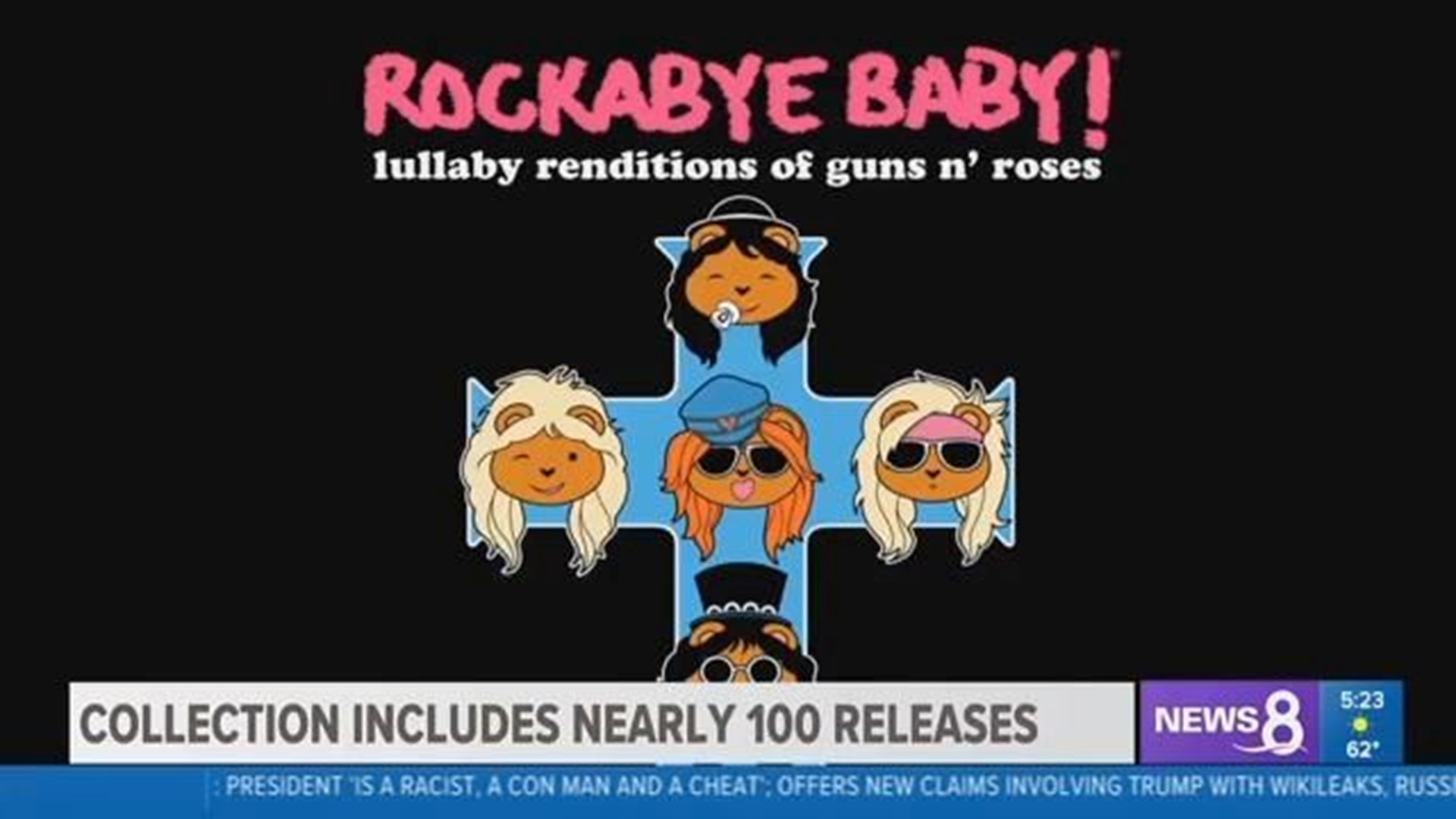 Rockabye Baby Turns Rock Music Into Lullabies Cbs8 Com