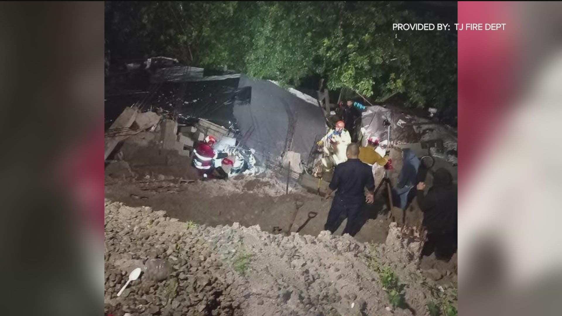 A 7-year-old and 14-year-old girl were killed in Tijuana after a slope collapse caused a wall to fall on their home, according to the Mayor of Tijuana.