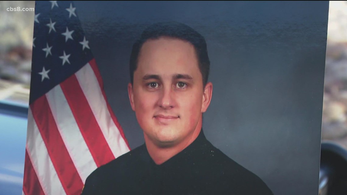 Escondido police officer Brett Byler remembered, after battling an ...