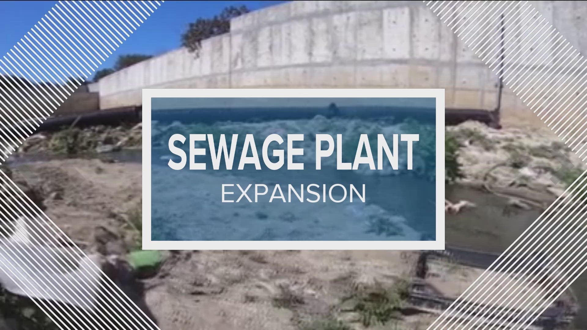 The expansion will double the capacity and along with improvements in Mexico, help minimize the sewage near the U.S.-Mexico border in San Diego.