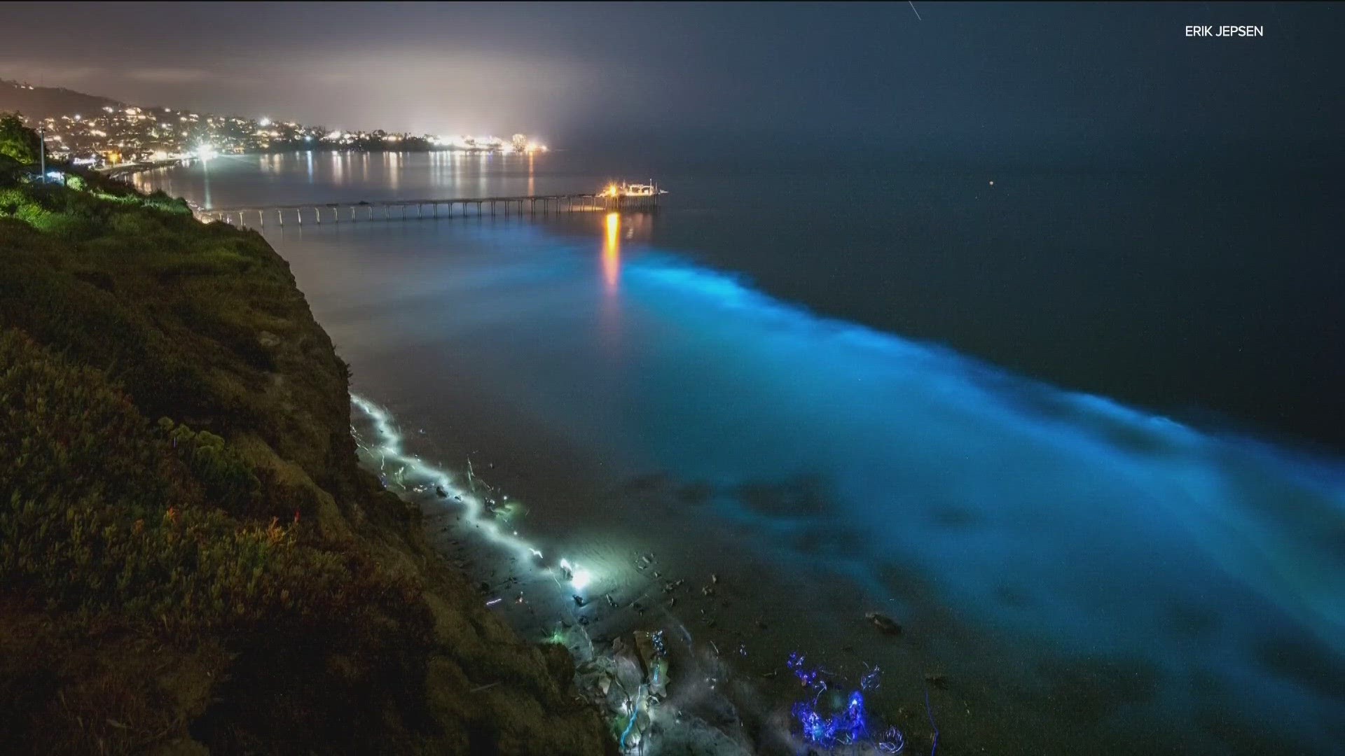 The reason behind the more frequent bioluminescence sightings is something researchers at Scripps Institution of Oceanography are looking into.