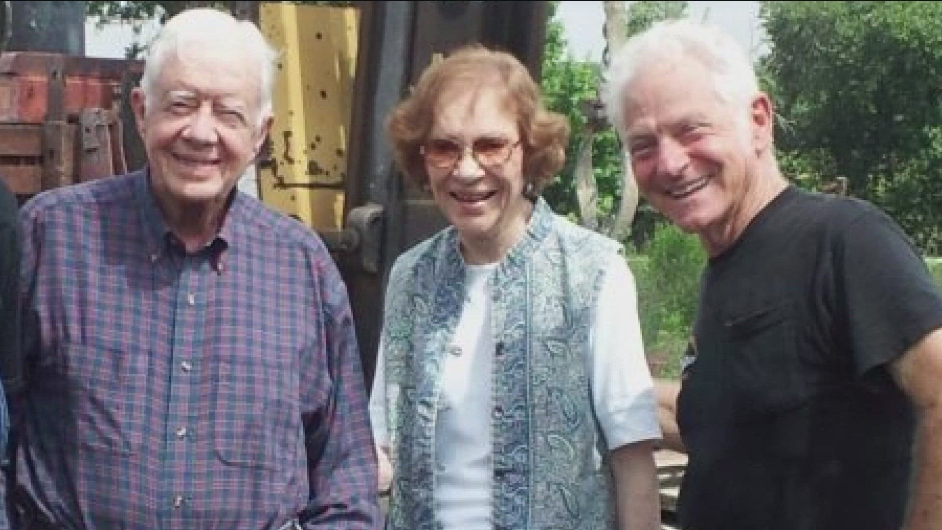 Russ Filbreck met former President Jimmy Carter and First Lady Rosalyn Carter 20 years ago.