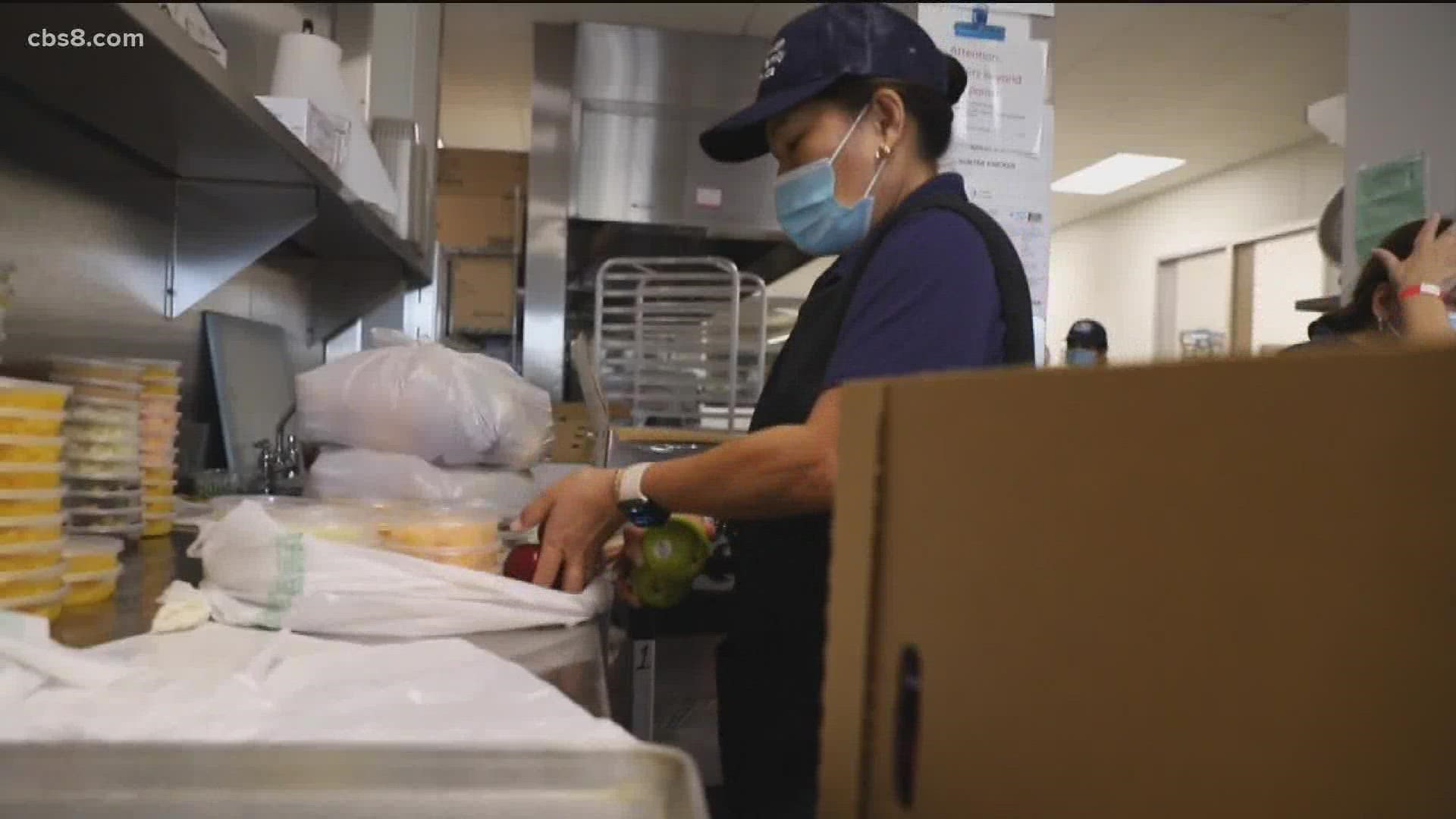 Increased cost of living and gas prices are driving up demand for food but non-profits are losing volunteers.