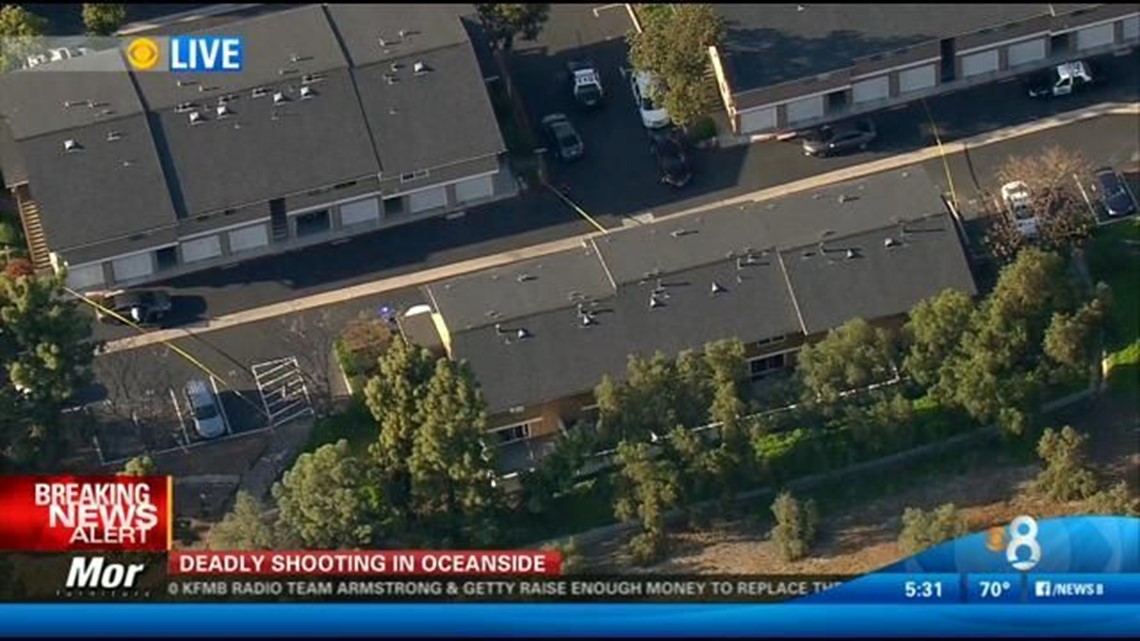 Woman killed in apparent murdersuicide shooting in Oceanside