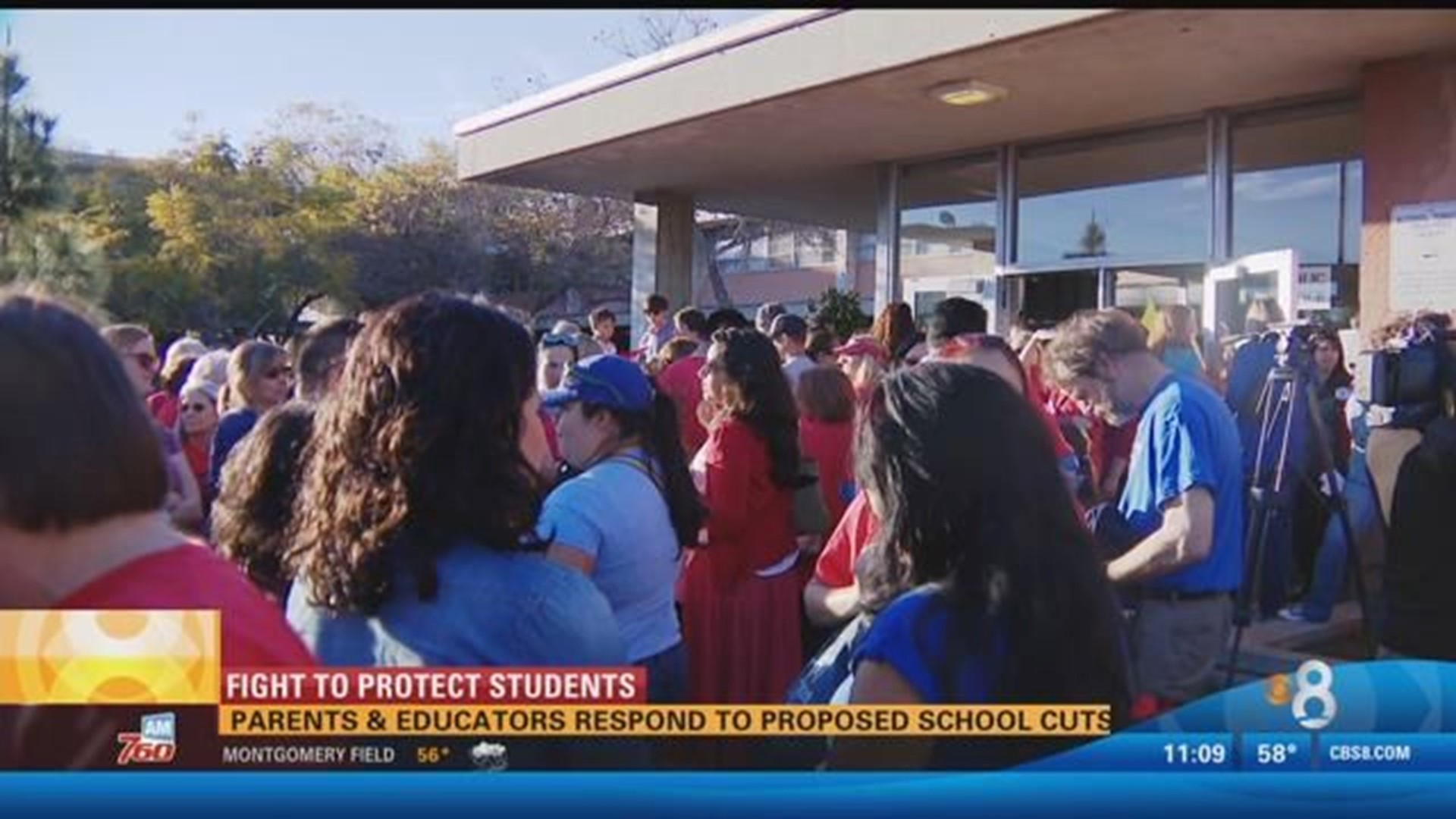 Parents and educators respond to proposed school cuts | cbs8.com