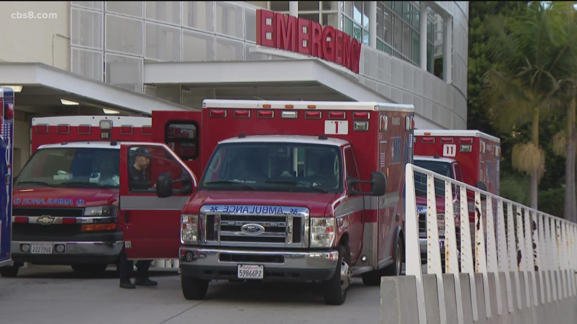 "It’s a pretty desperate situation right now in emergency rooms of many of the hospitals," said Jeff Behm, Managing Director of Falck San Diego.