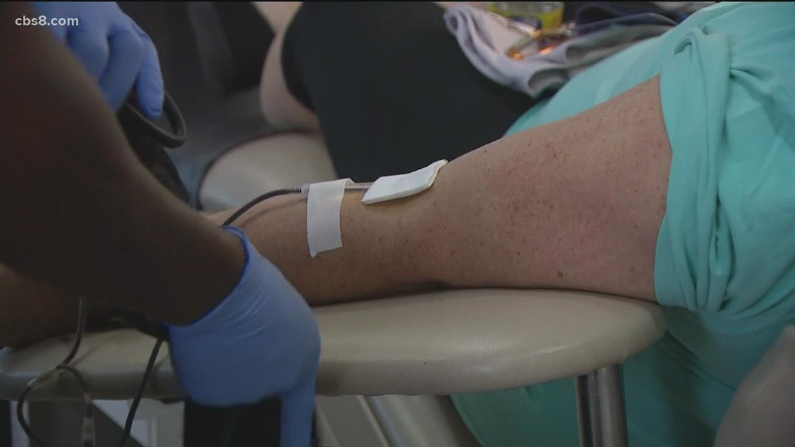 Helping our neighbors in need | CBS 8/San Diego Blood Bank Blood Drive
