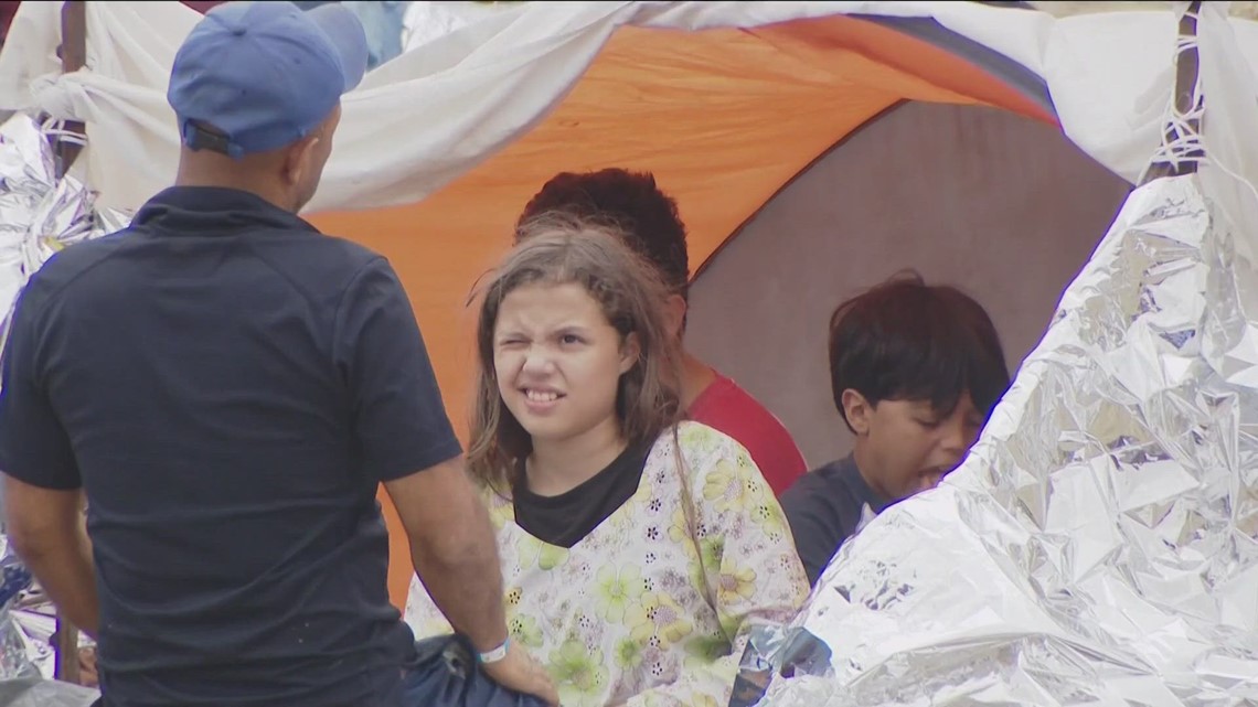 Campsite with hundreds of migrants near San Ysidro cleared out