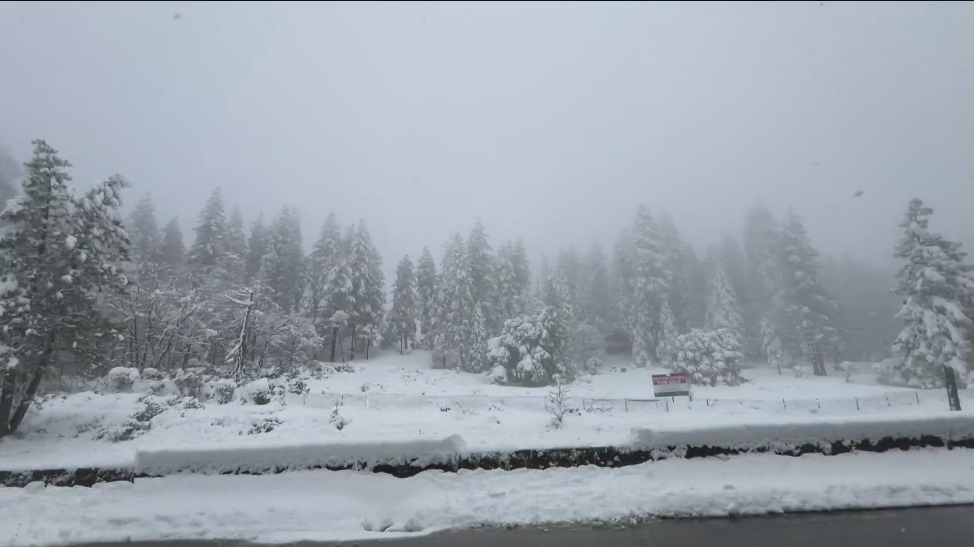 Southern California is seeing cooler temperatures and dry conditions, while the northern half of the state is gearing up for another storm. 