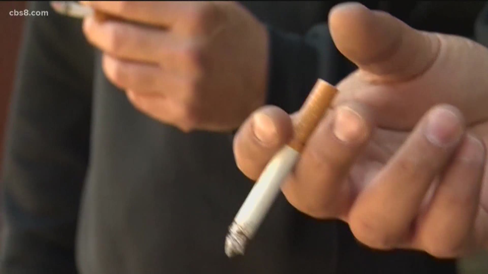 The City of La Mesa on Tuesday became the latest in a string of California cities officially saying “no” to smoking.