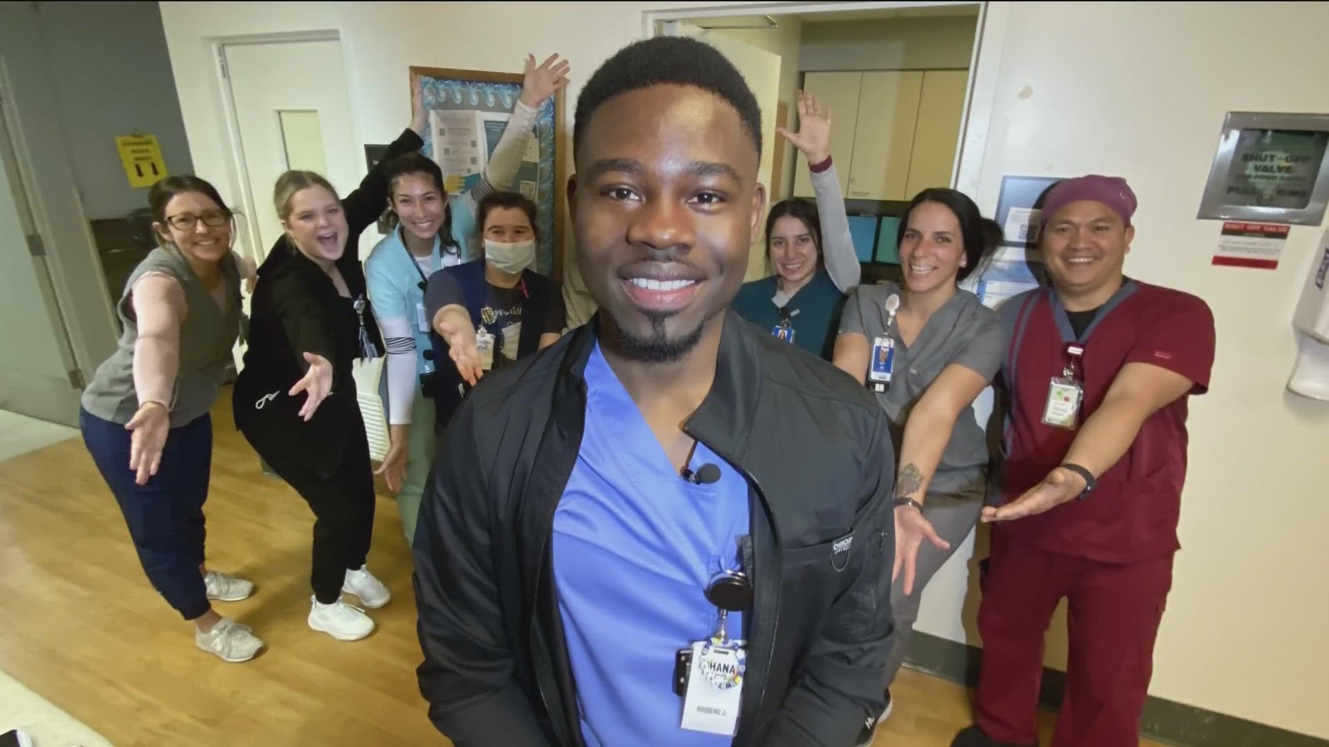 Roobens Joujoute is now a Registered Nurse at Scripps Health after healthcare provider helped his homeland.