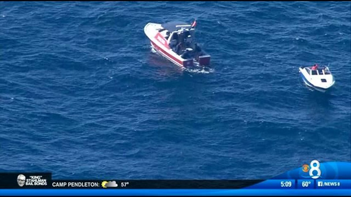 Boaters rescued after vessel loses power at sea | cbs8.com
