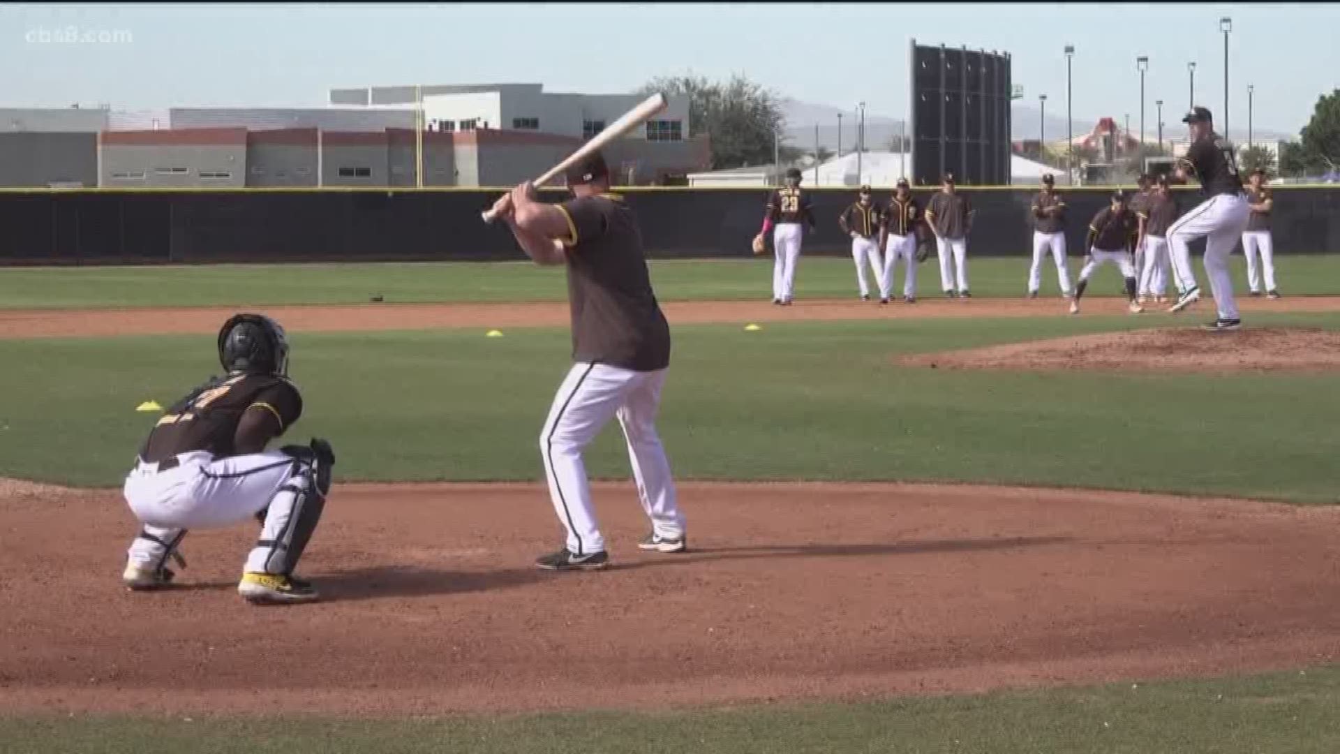 News 8 went on the road to check out the Padres during Spring Training.