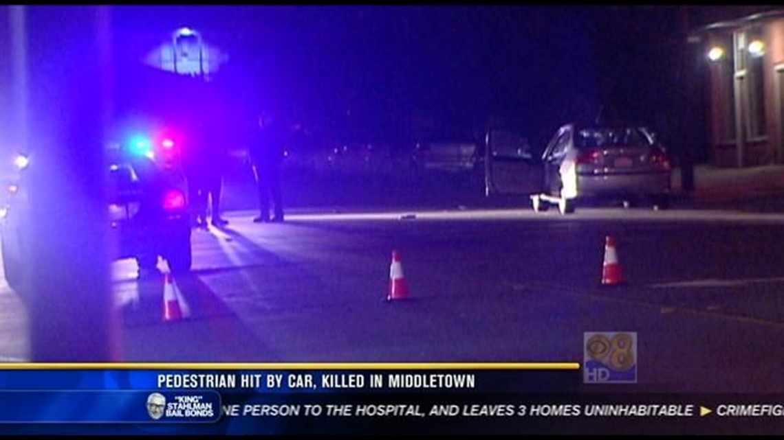 Woman, 62, fatally struck by car in Middletown | cbs8.com