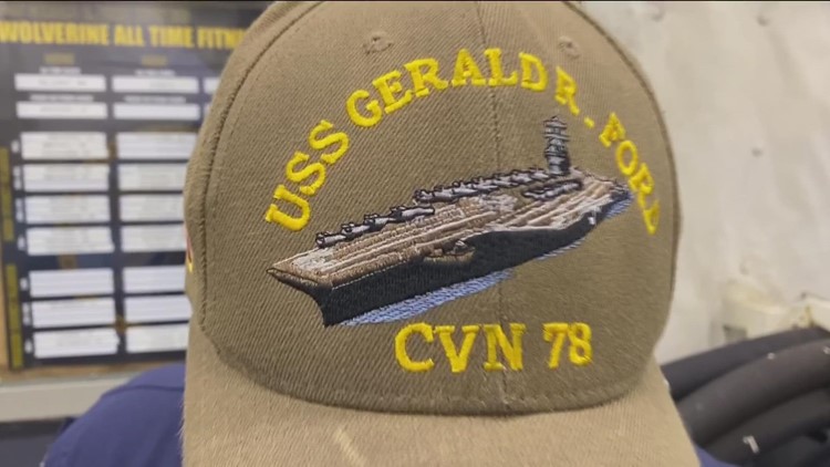 Touring the world’s largest aircraft carrier