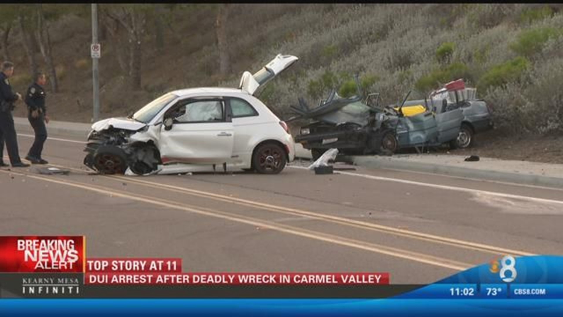 Suspected DUI crash leaves one dead in Rancho Penasquitos | cbs8.com