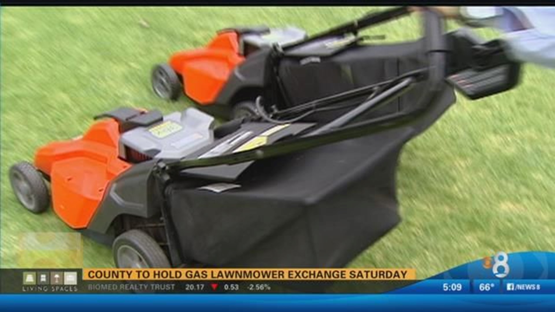 Lawn mower exchange program