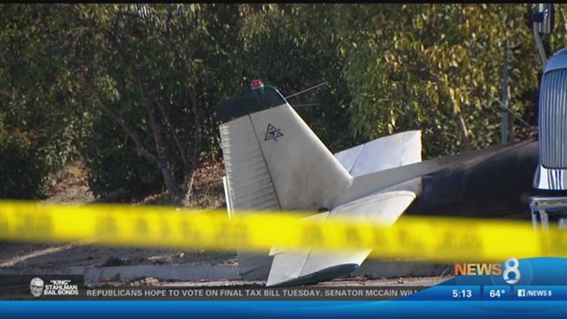 3 Injured In Fiery Small Plane Crash Near Gillespie Field In El Cajon ...