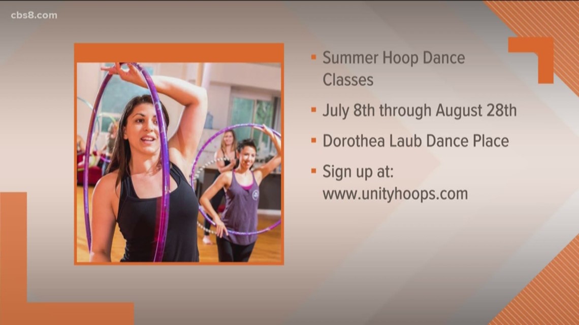 Burn up to 600 calories per hour with Hula Hoop Class