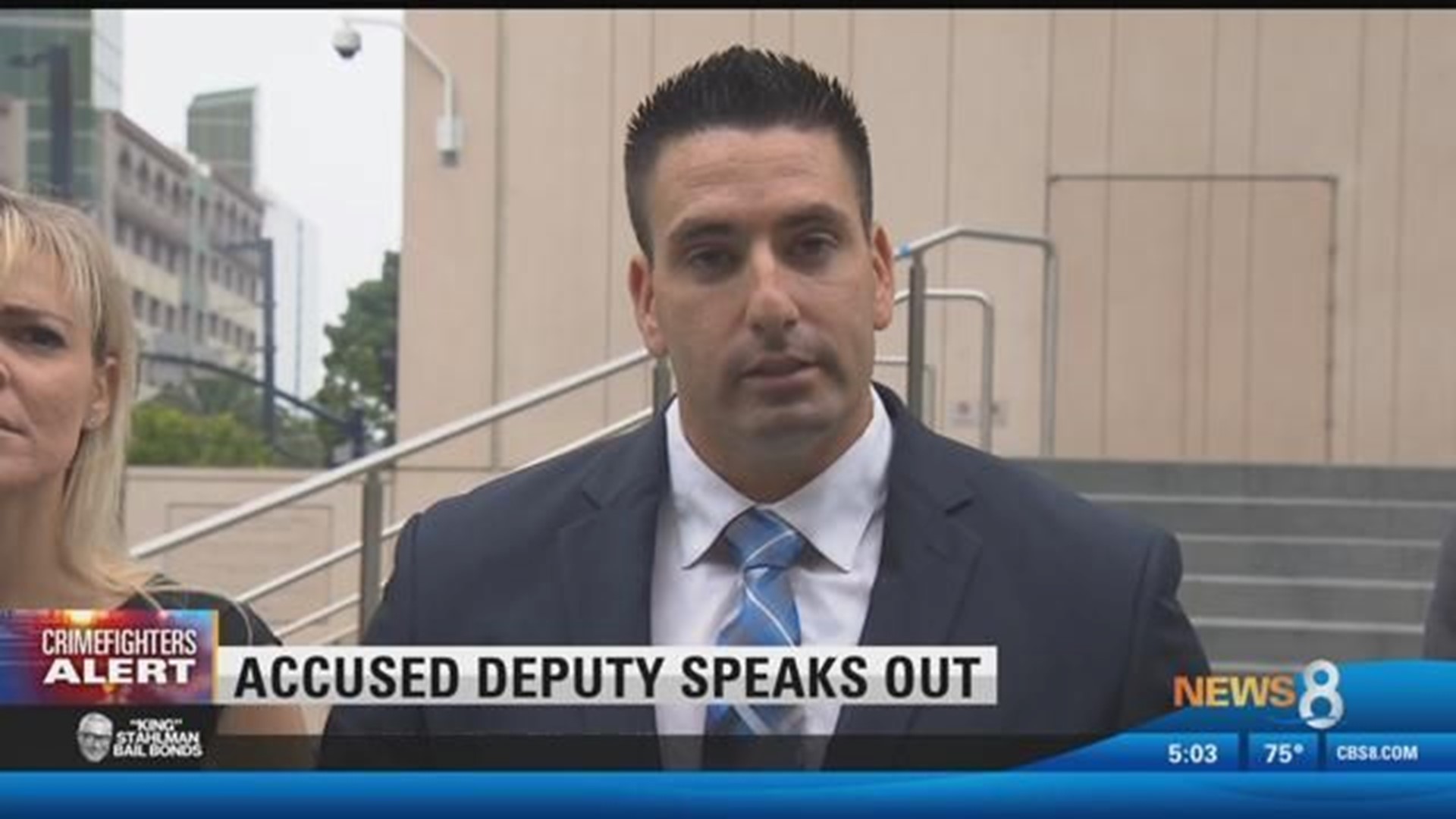 Sheriffs Deputy Accused Of Sexual Misconduct Speaks Publicly 