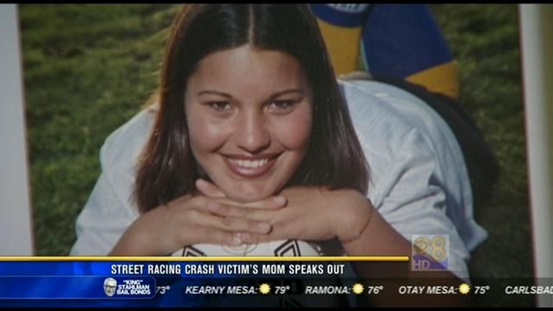 Street racing crash victim's mom speaks out | cbs8.com