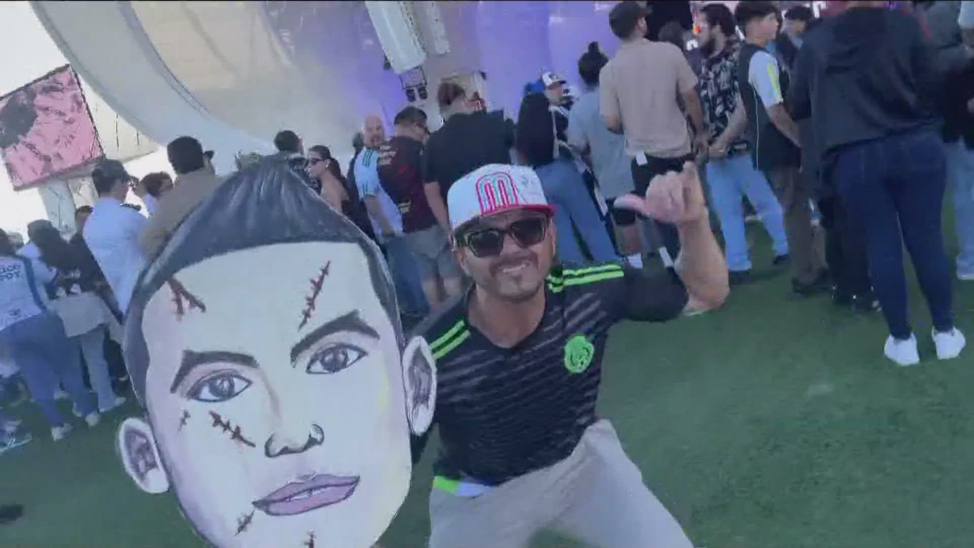 Thousands of fans attended Chuckymania at the Rady Shell to celebrate San Diego FC’s newest player.