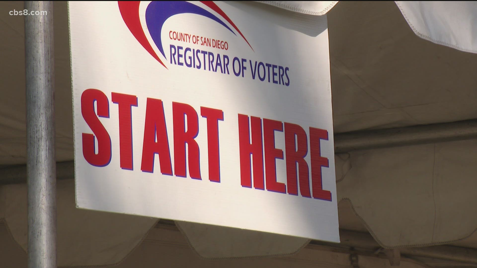 People will be able to vote at the Registrar in Kearny Mesa and any polling location in the county without a mask.