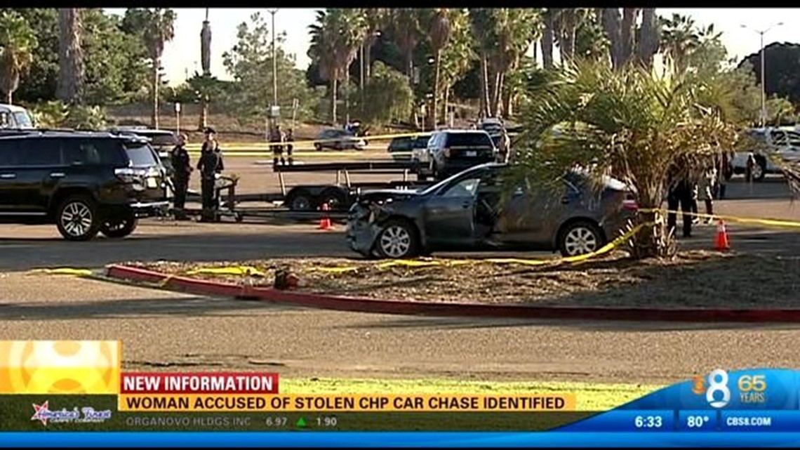 Officers identified in chase with stolen CHP cruiser | cbs8.com