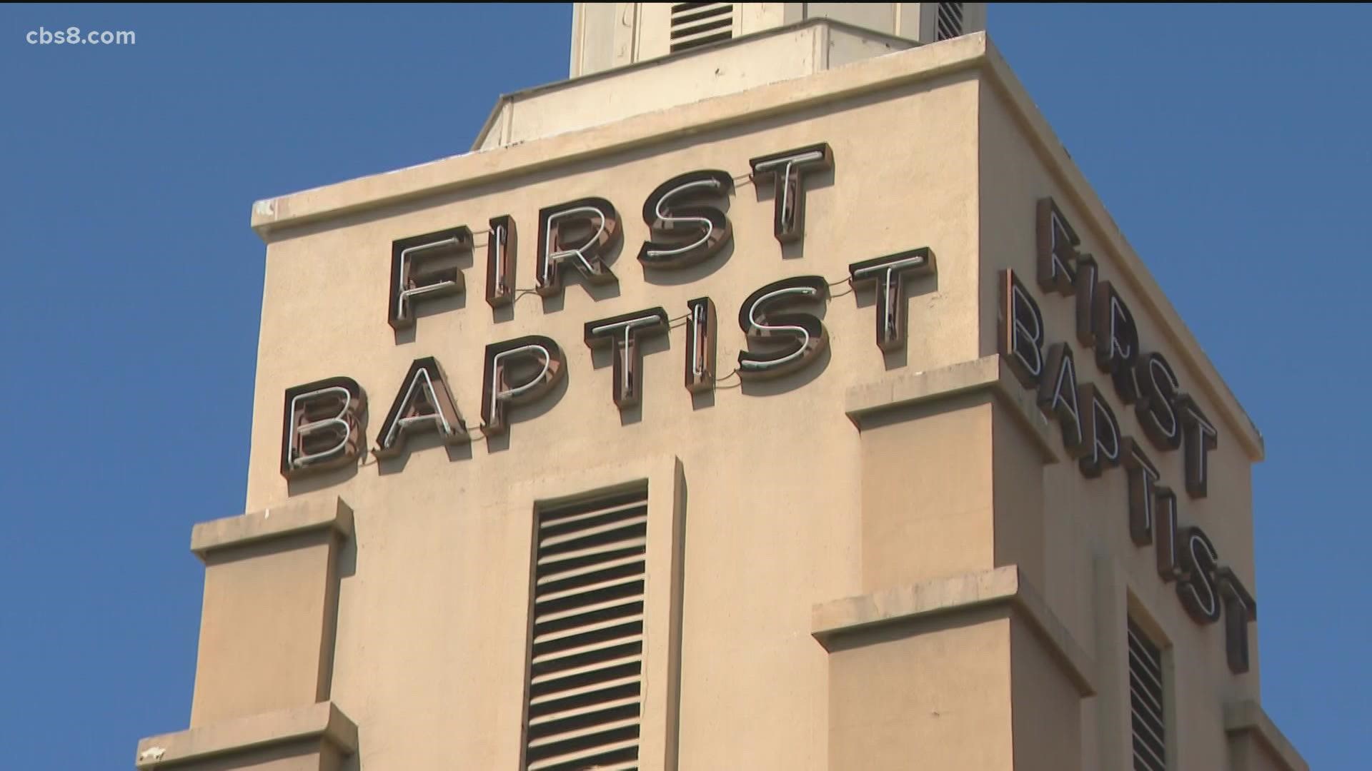 The damage was all done by two people, a man and a woman, who squatted at the First Baptist Church of El Cajon for several months.