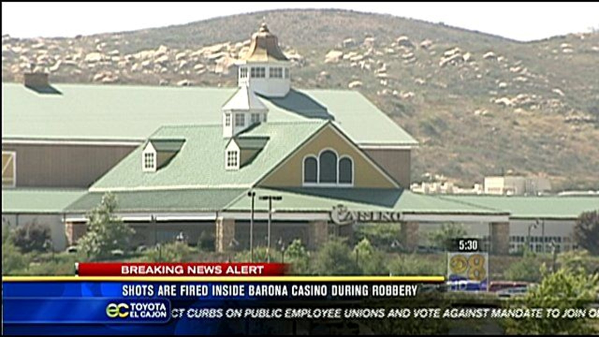 barona casino news today