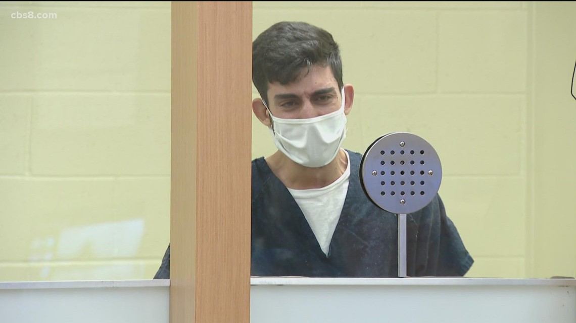 Suspect pleads not guilty to killing wife and man in downtown San Diego ...