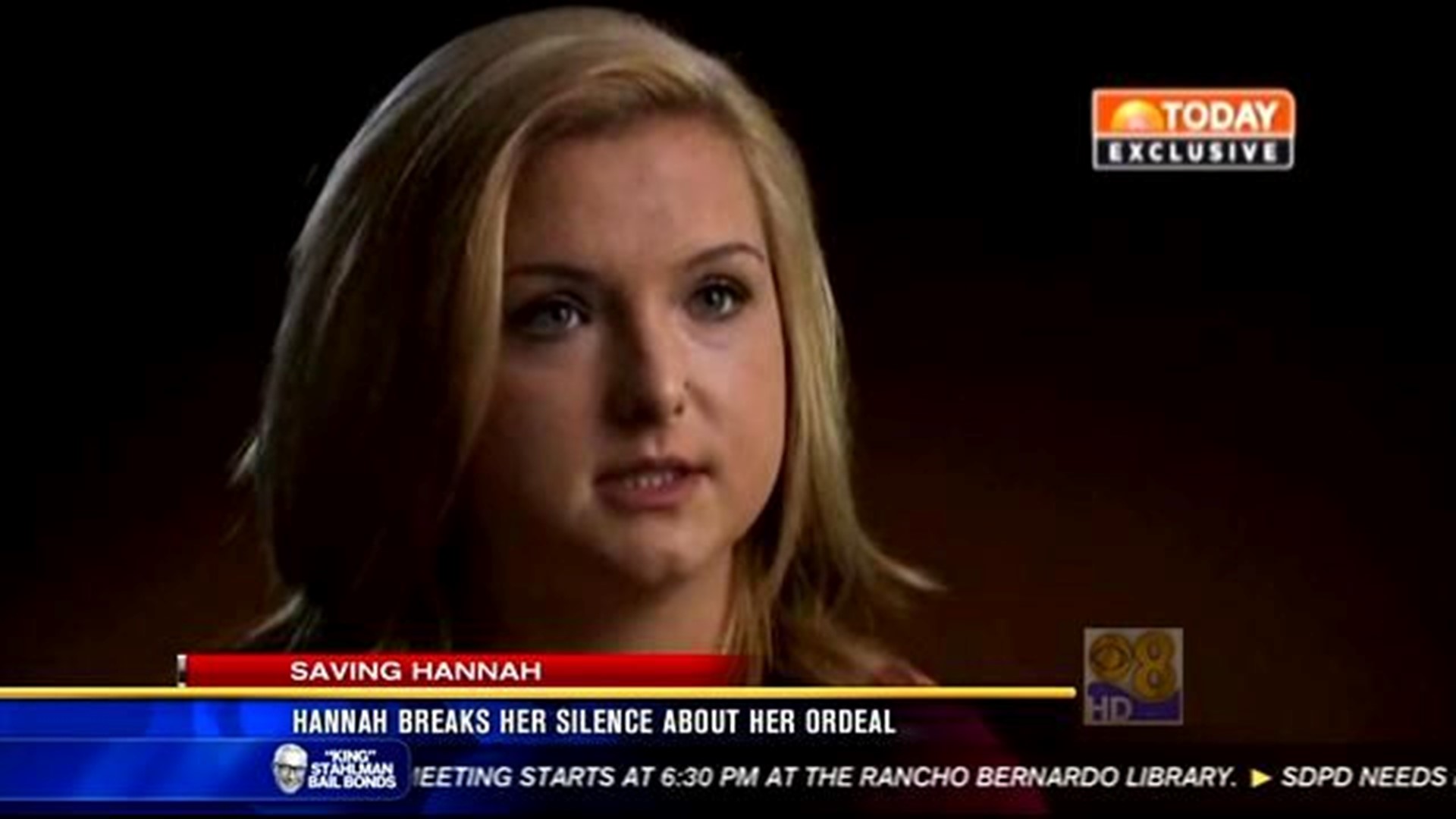Hannah Anderson talks to 'Today' show about kidnapping ordeal