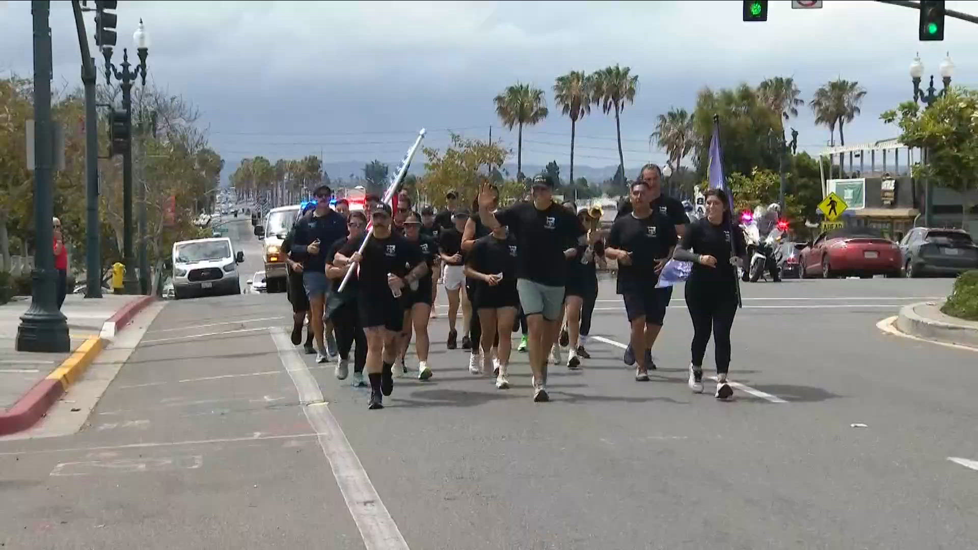 Law enforcement agencies kick off annual Special Olympics Torch Run ...