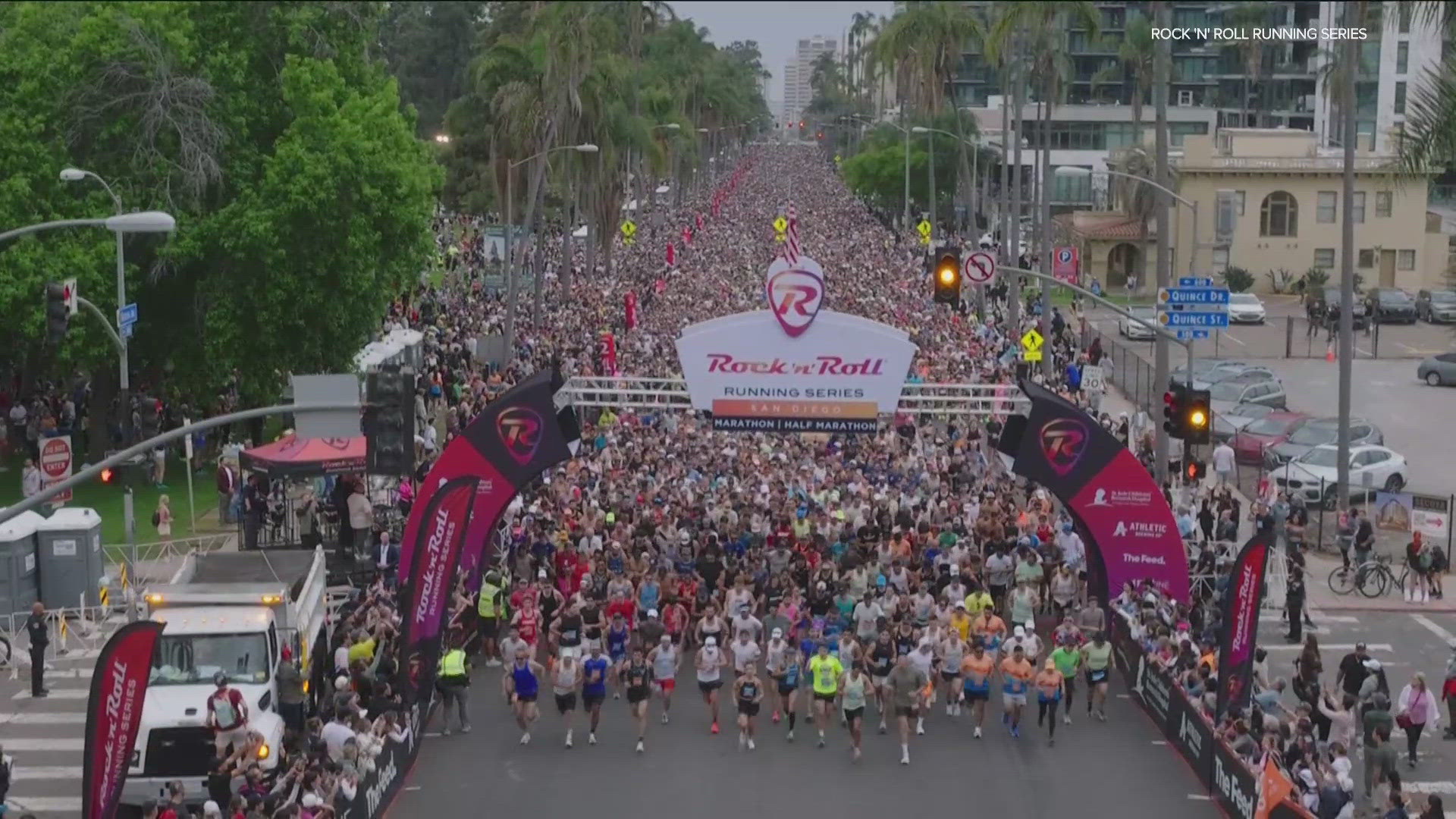 CBS 8's Elizabeth Sanchez reports on the 27th Annual San Diego Rock 'n' Roll Marathon and the boost it brings to the local economy.