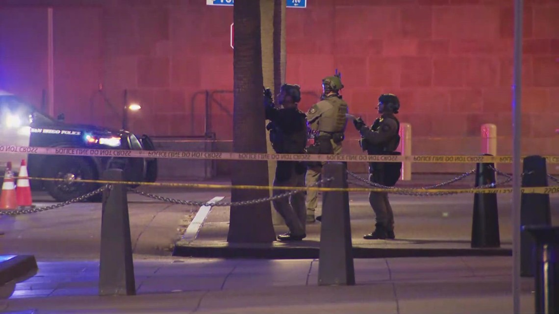 Police investigating after early morning shooting in Gaslamp leaves one ...