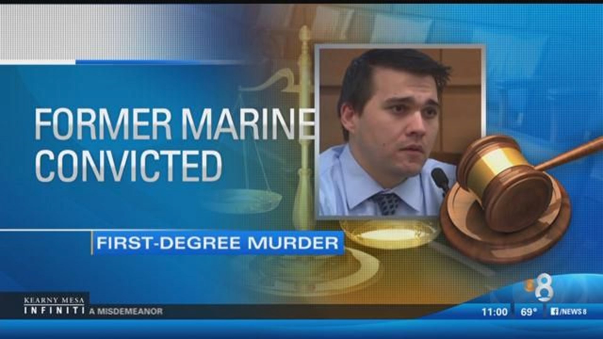 Ex Marine Admits In Court To Killing Other Marines Wife