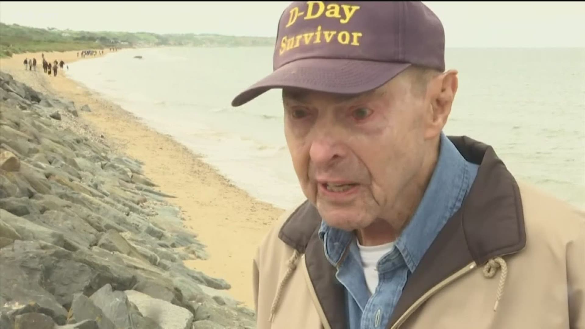 A veteran who fought on D-Day in 1944 is commemorating the 75th anniversary by returning to the battle scene – Omaha Beach. Retired Army medic Ray Lambert was a 20 years-old Army Staff Sergeant on D-Day. He helped save many lives and watched helplessly as countless others died before his eyes.