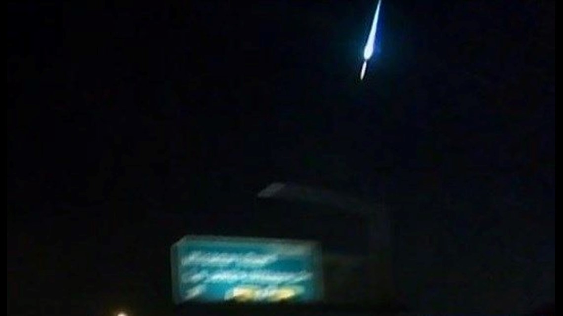 News 8 photojournalist captures meteor over Southern California sky
