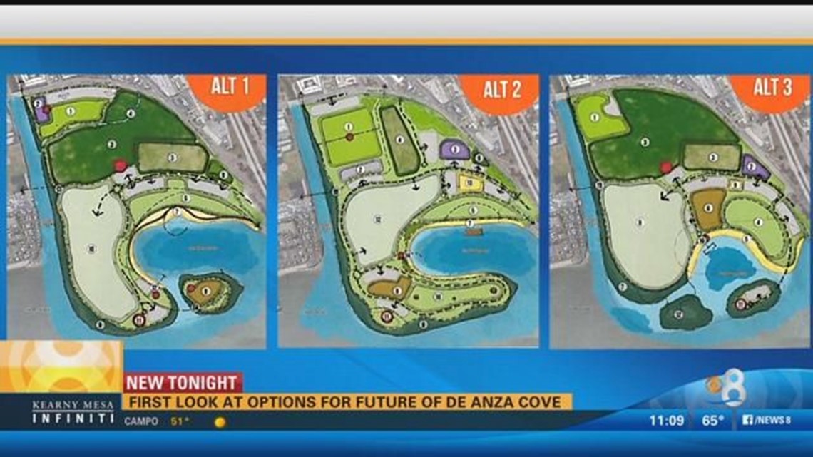 First look at options for future of De Anza Cove