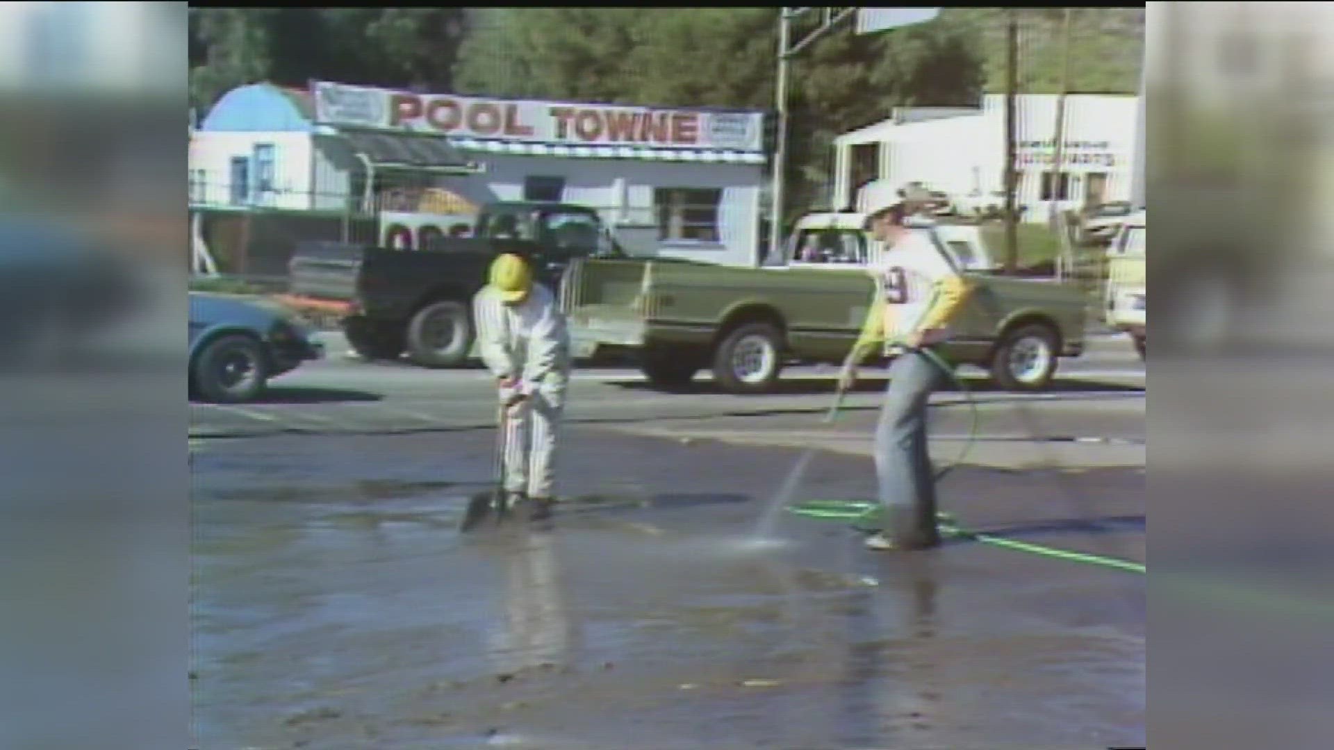 This New 8 Throwback from our archives shows a story about a big storm causing major damage and the City of San Diego taking a lot of the blame in 1979.