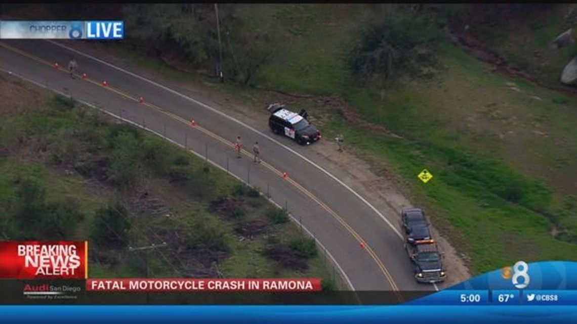 Fatal Motorcycle Crash In Ramona | Cbs8.com