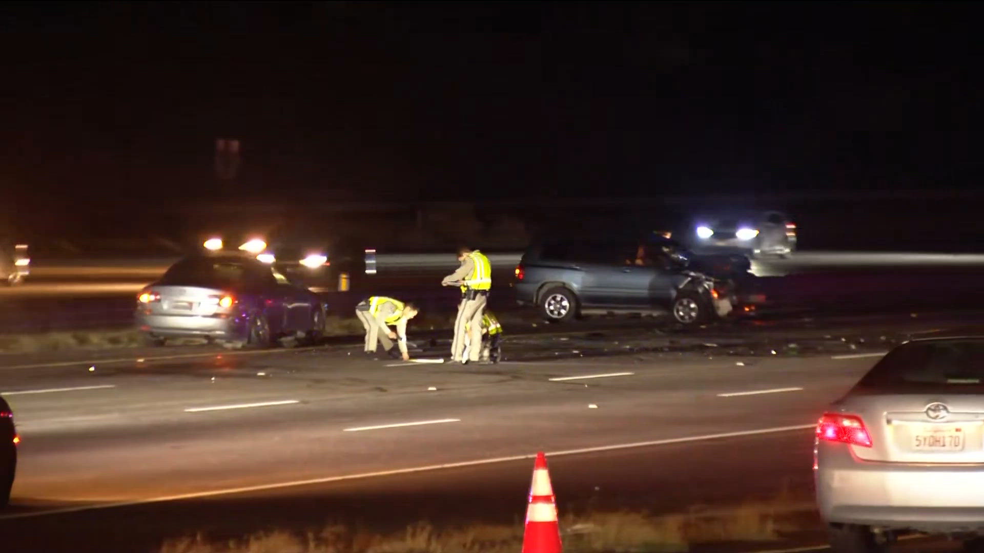 Fhp Back California Highway Patrol investigating deadly crash on NB I-15 at ...