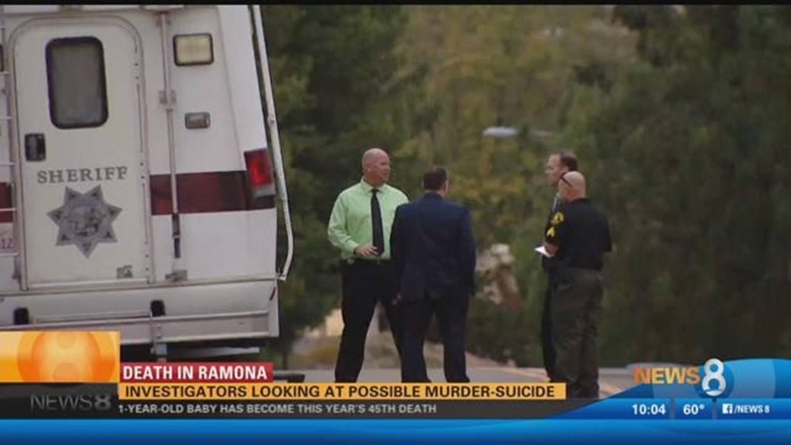 Death in Ramona: Investigators looking at possible murder-suicide