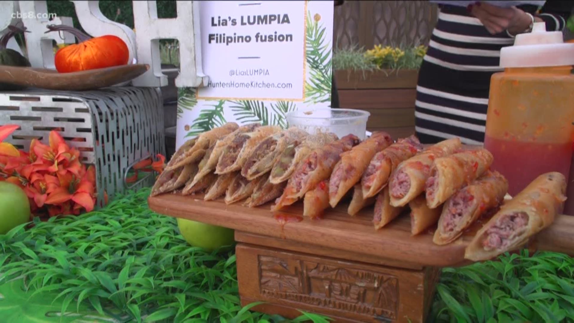 Watch Lia’s Lumpia executive chef Spencer & his friend Tania battle it out on the Great Food Truck Race.