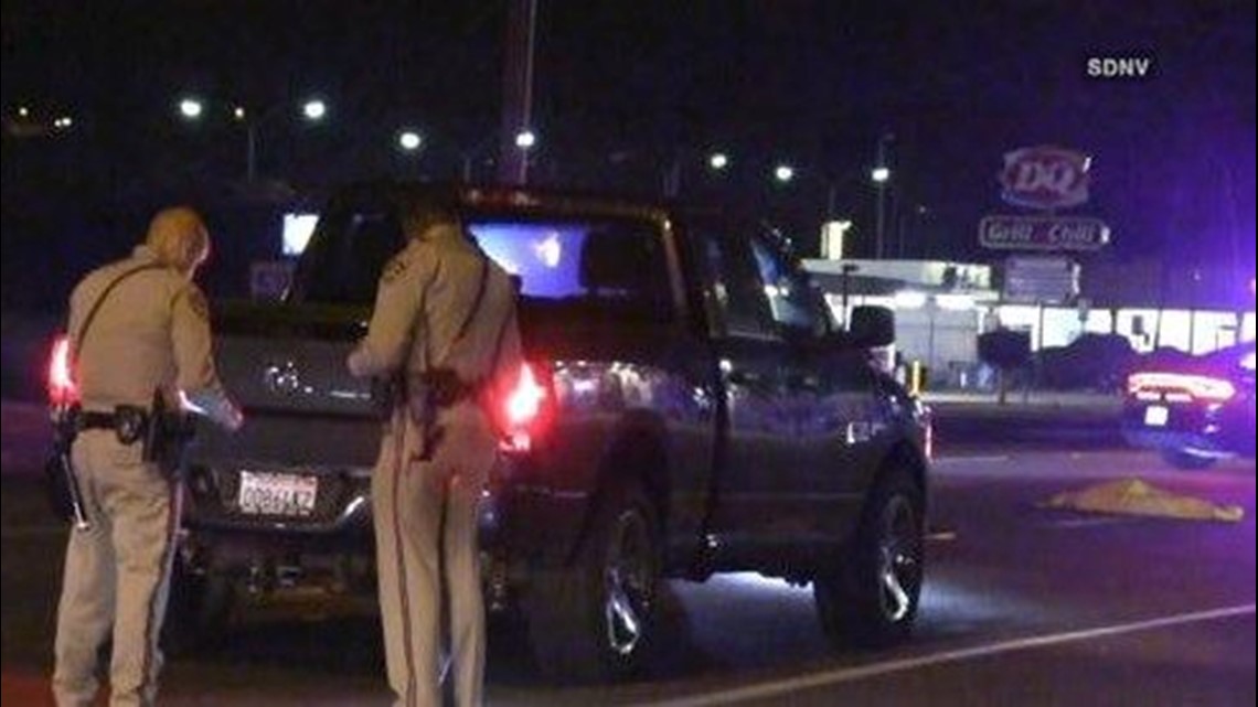 Woman hit, killed by car while crossing street in Lakeside | cbs8.com