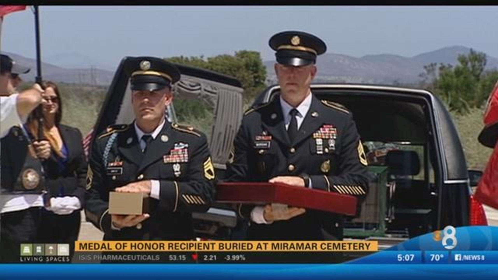 Medal of Honor recipient buried at Miramar Cemetery