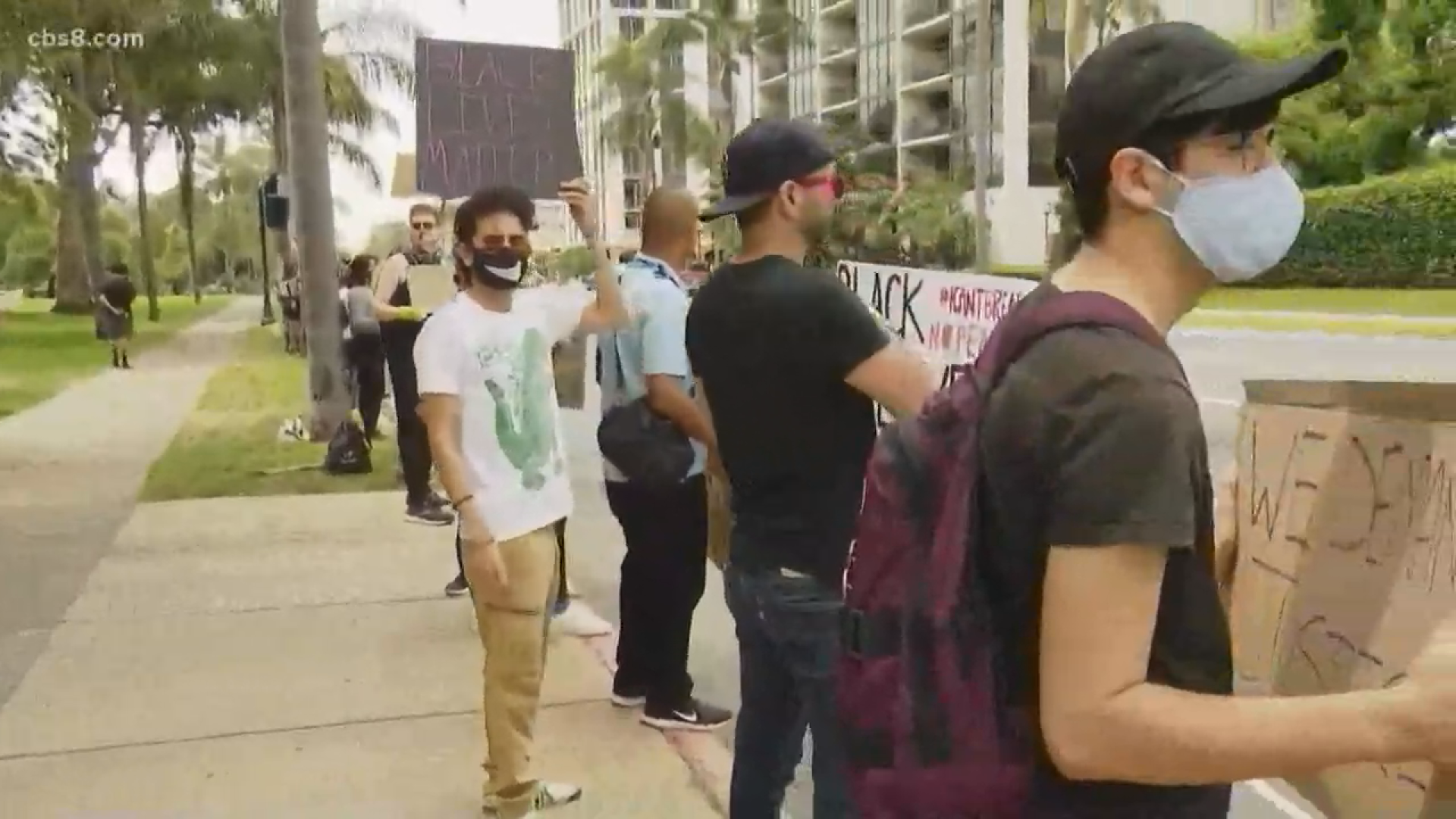 Organizers said they purposefully didn’t advertise the event online so that agitators and counter protesters wouldn’t show up and hijack their message.