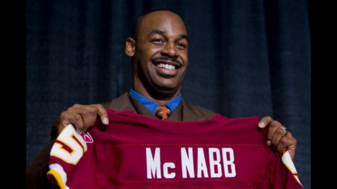 - Redskins' McNabb: 'I just have to be me'