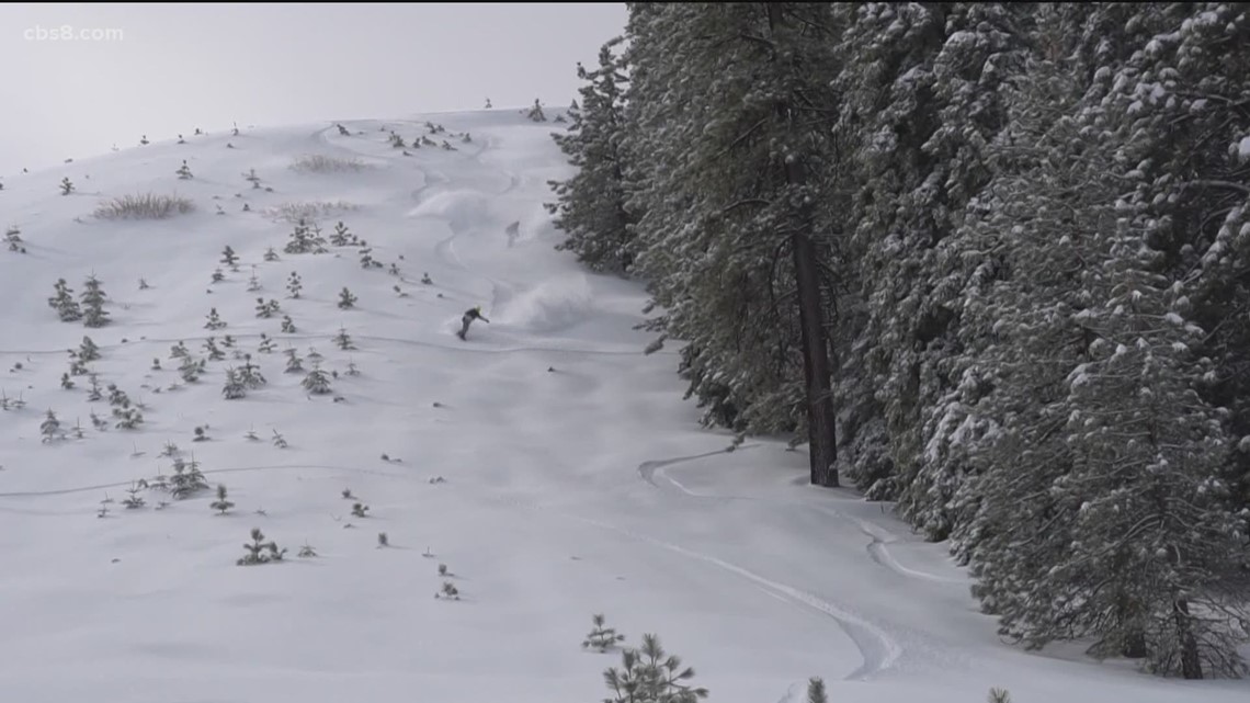 More than a foot of fresh snow across San Diego County mountains ...